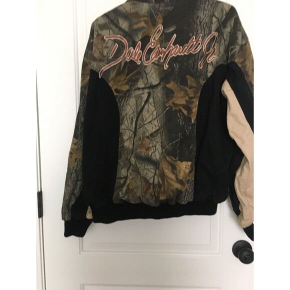 Chase Men's Full Zip NASCAR Dale Earnhardt Jr #8 Jacket Size Large Camouflage - Picture 7 of 12